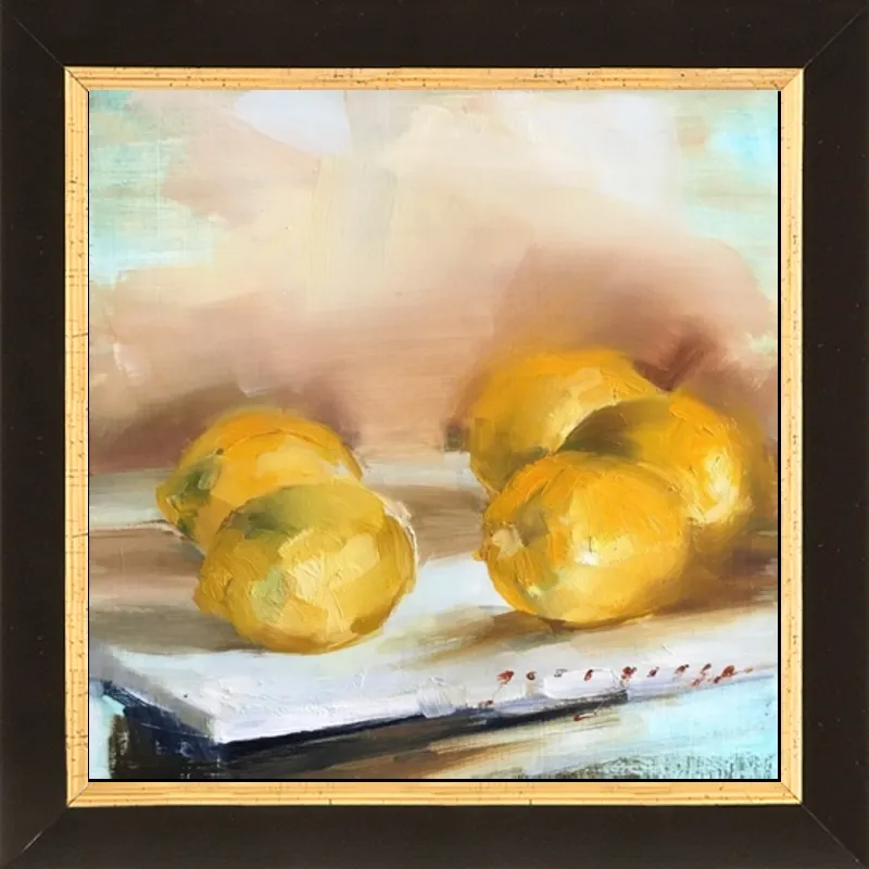 "Lemons" by Georgesse Gomez for Artfully Walls