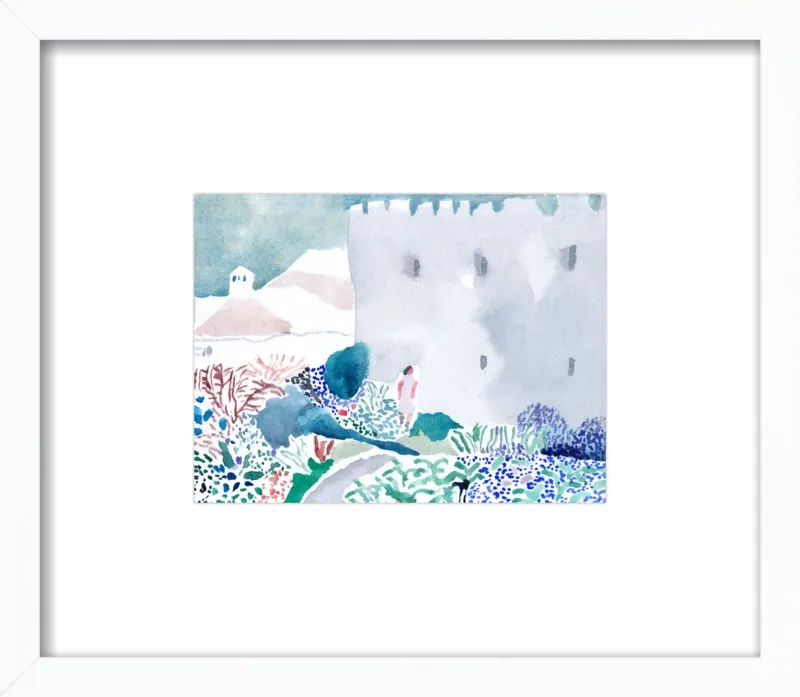 Castle Flowers by Charlotte Ager for Artfully Walls