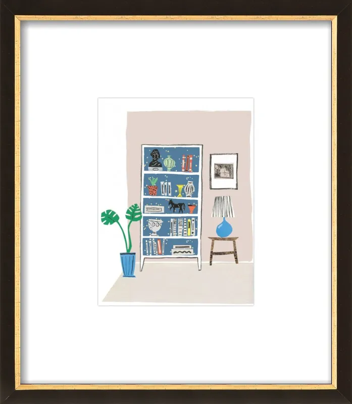 Shelfie by Danielle Kroll for Artfully Walls