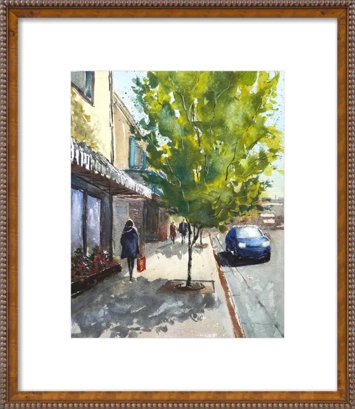 Shops in Laguna by Lauren Dusing for Artfully Walls