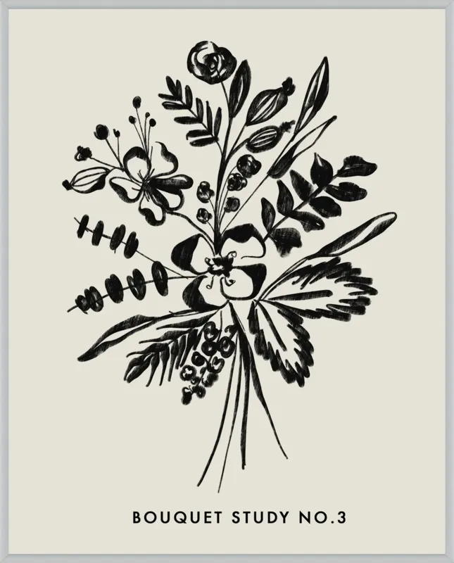 Bouquet Study No. 3 by Nancy Noreth for Artfully Walls