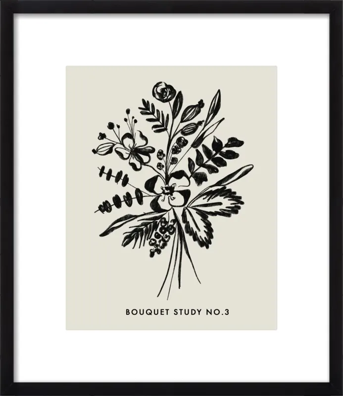 Bouquet Study No. 3 by Nancy Noreth for Artfully Walls