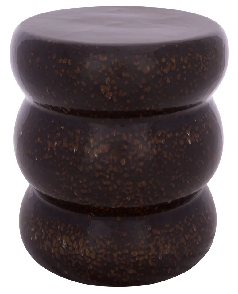 Emi Garden Stool - Brown
