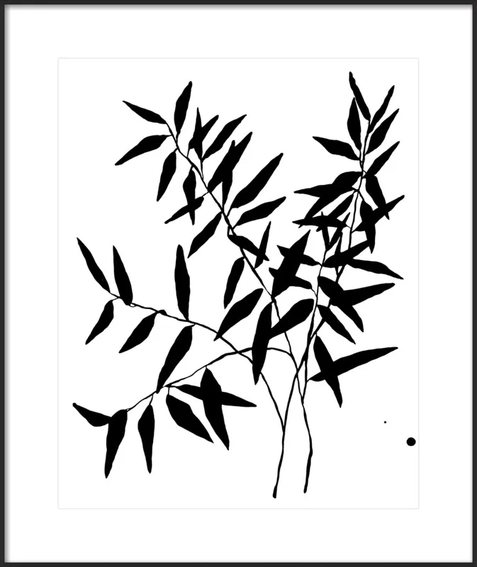 Thin Branch by Kate Roebuck for Artfully Walls