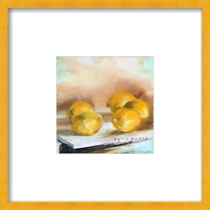"Lemons" by Georgesse Gomez for Artfully Walls