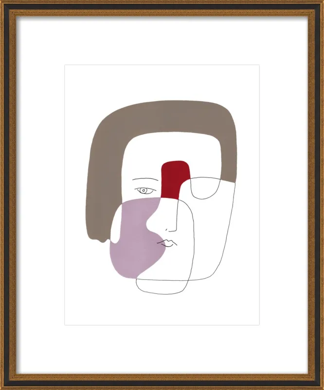 September Blue - Version 02 by Femke Colaris for Artfully Walls