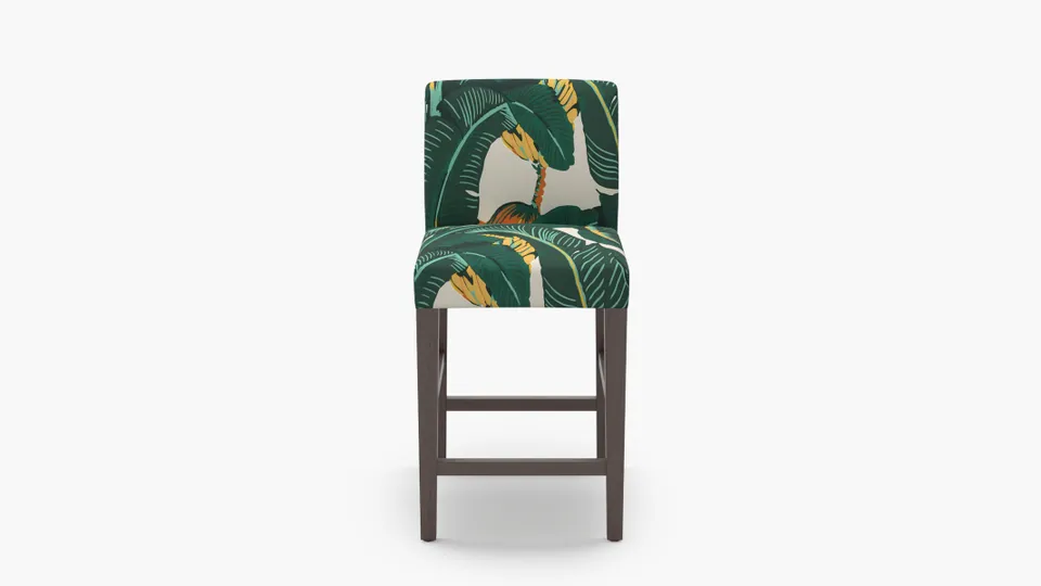 Signature Dining Counter Stool, Martinique®®, Espresso Square Tapered Leg