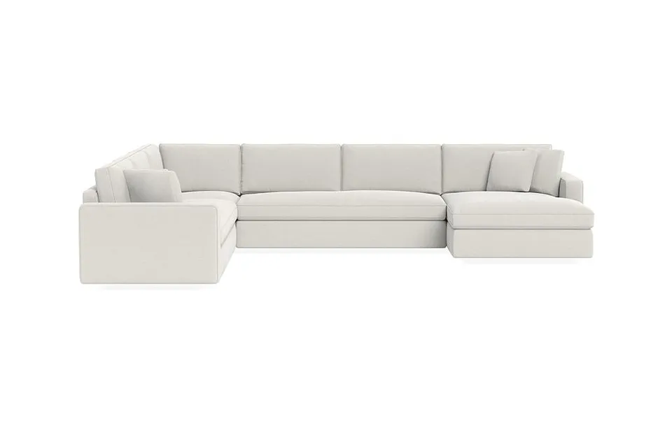 James 4-Piece 5-Seat Corner Chaise Sectional Right