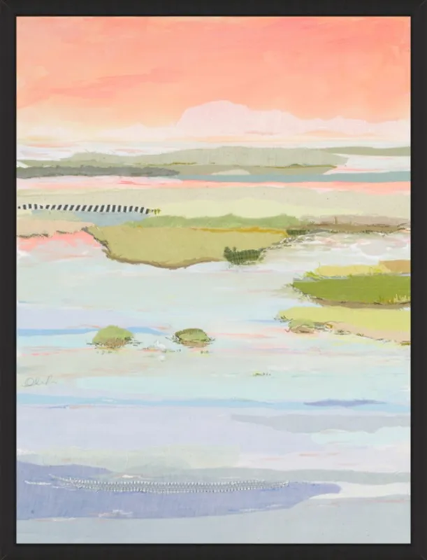 Marsh Blush West by Karin Olah for Artfully Walls