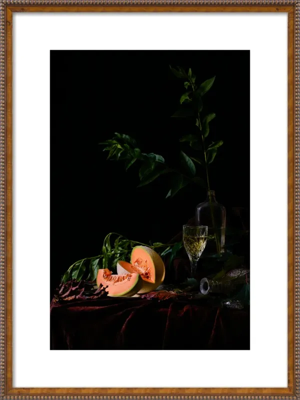 Cantaloupe by Dustin Halleck for Artfully Walls