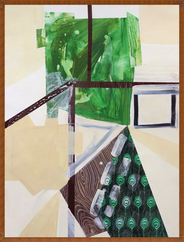 Abstract Study (trail map) by Pamela Staker for Artfully Walls