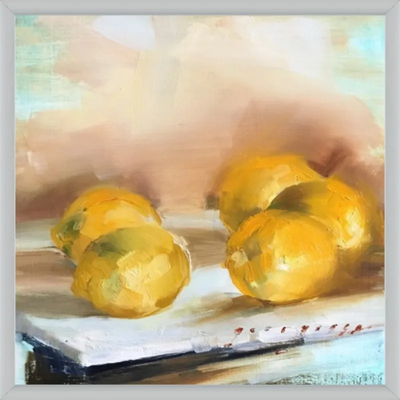 "Lemons" by Georgesse Gomez for Artfully Walls