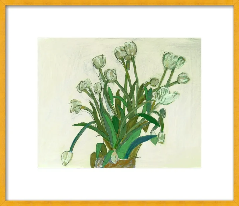 viridiflora tulip by Liz Innvar for Artfully Walls