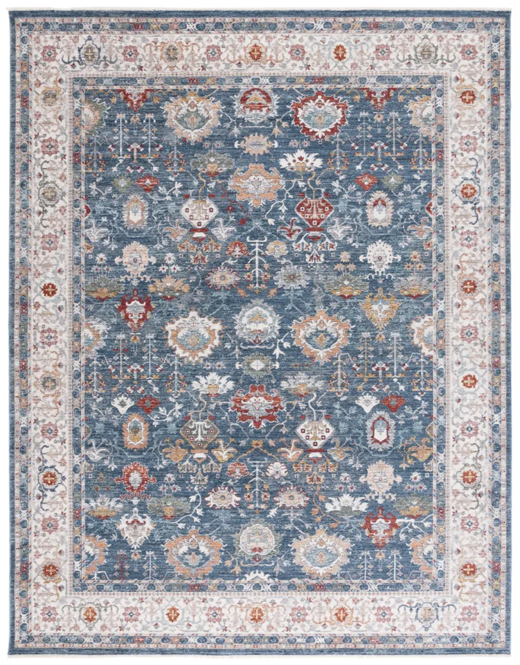 Lauren Ralph Lauren Collection Fairhaven Rug, Navy Blue/Ivory, 6' x 9'2"