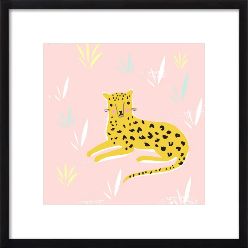 Little Amur Leopard by Lizzie Mackay for Artfully Walls