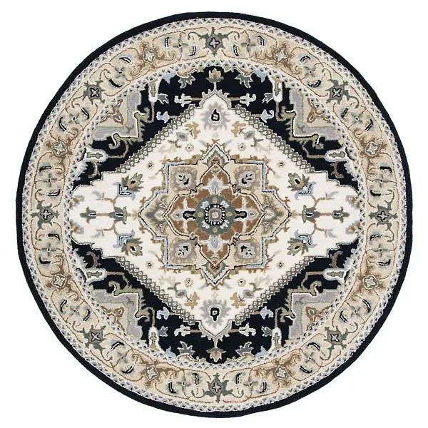 Heritage Row Heriz Medallion Area Rug