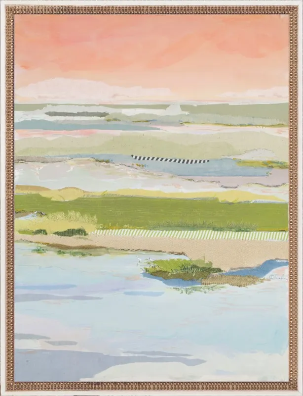 Marsh Blush East by Karin Olah for Artfully Walls