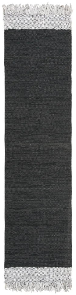 Arlo Home Hand Woven Area Rug, VTL310E, Light Grey/Black,  2' 3" X 4'