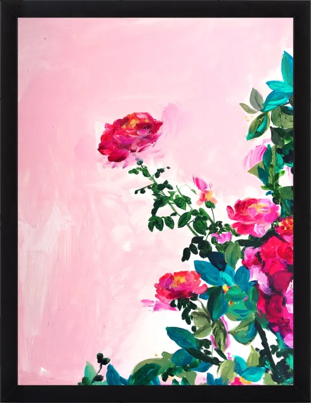 Rose Garden I by Christine Lindstrom for Artfully Walls
