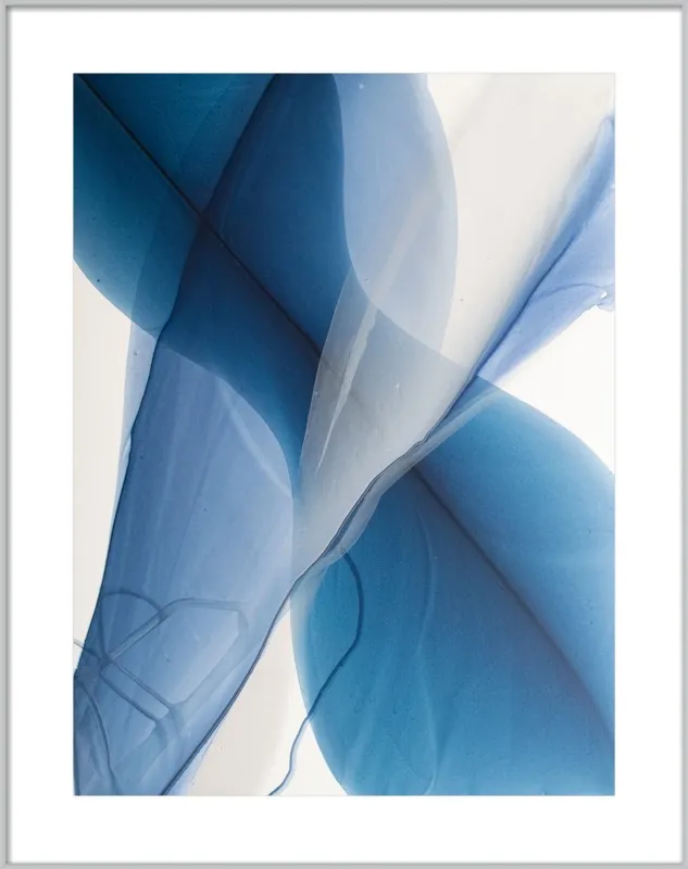 Movement Study in Caribbean Blue by Marina Dunbar  for Artfully Walls