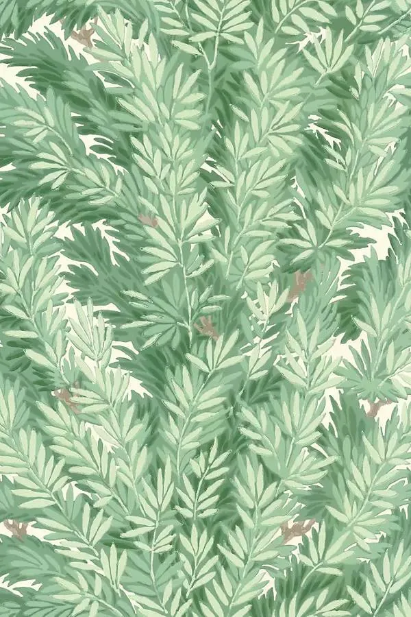 Florence Court Botanical Wallpaper