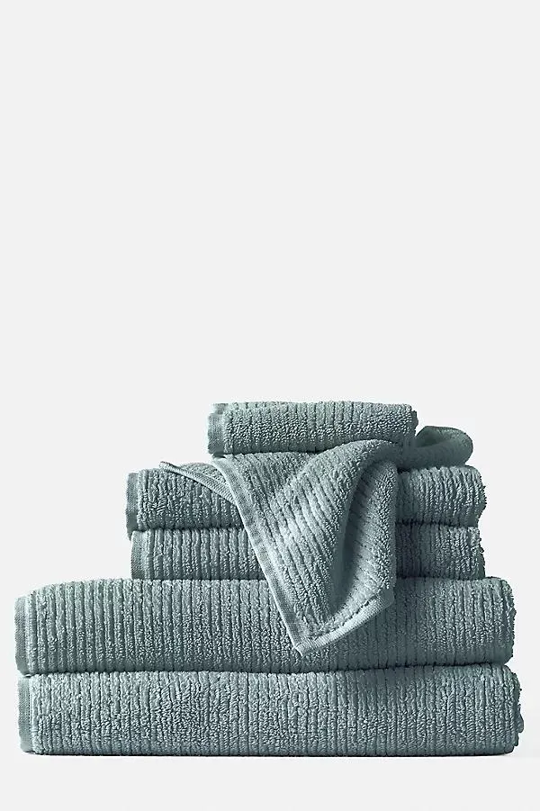 Temescal Organic Ribbed Towel Set