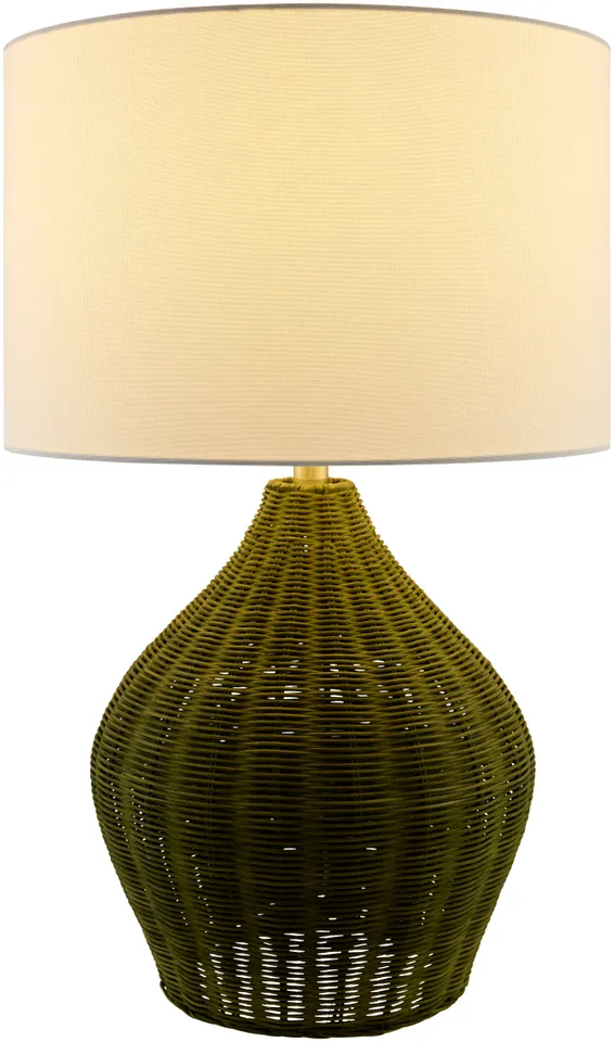 Velles  Hand Painted 28"H x 17"W x 17"D Accent Table Lamp