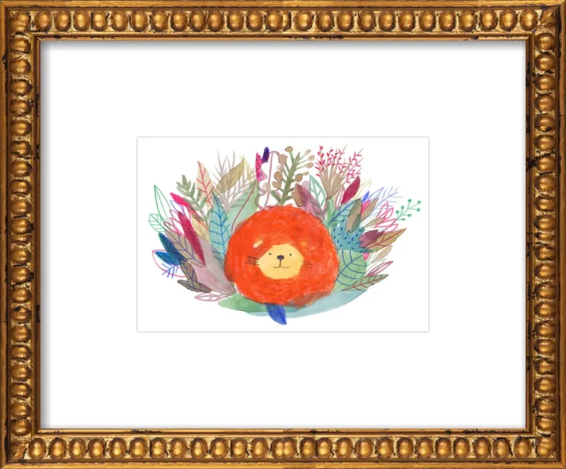Lion by Marion Barraud for Artfully Walls