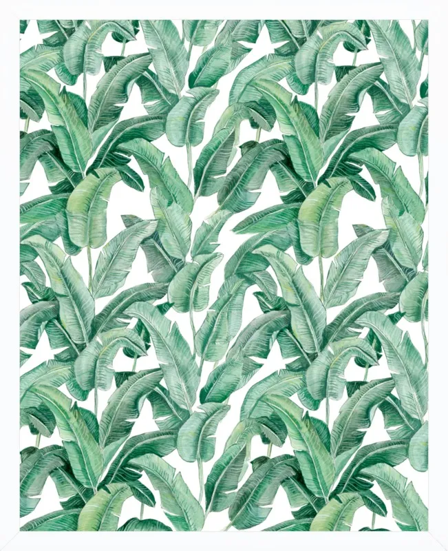Banana Leaves by Lana Effron for Artfully Walls