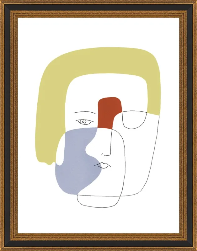 September Blue - Version 05 by Femke Colaris for Artfully Walls