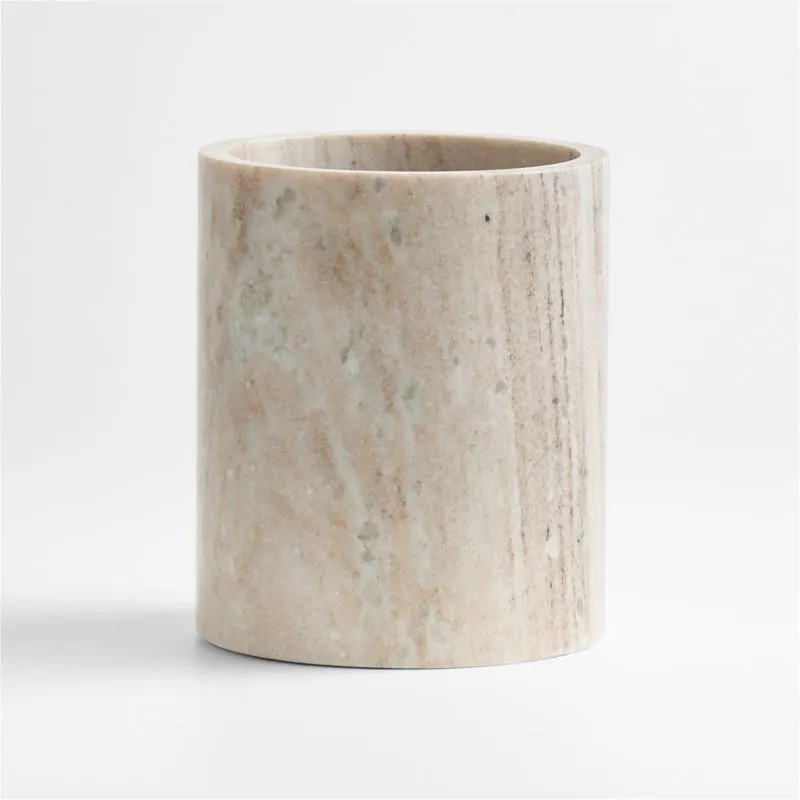 Tuscan Kitchen Marble Utensil Holder