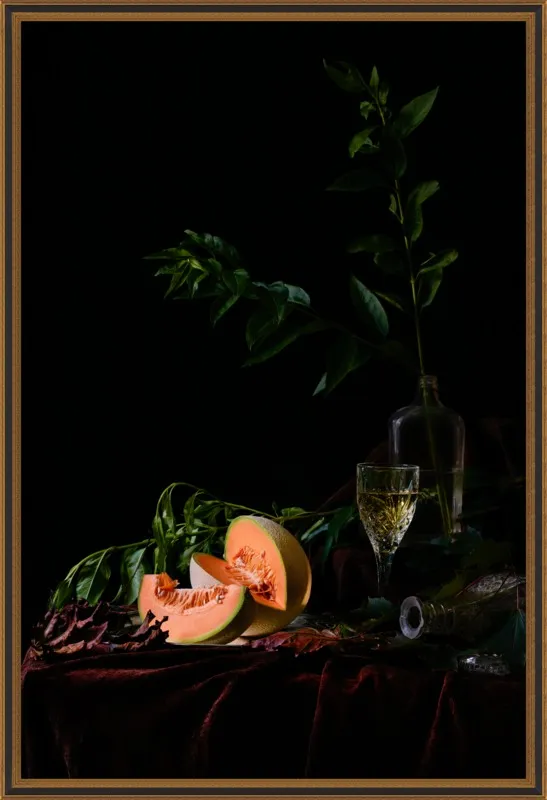 Cantaloupe by Dustin Halleck for Artfully Walls