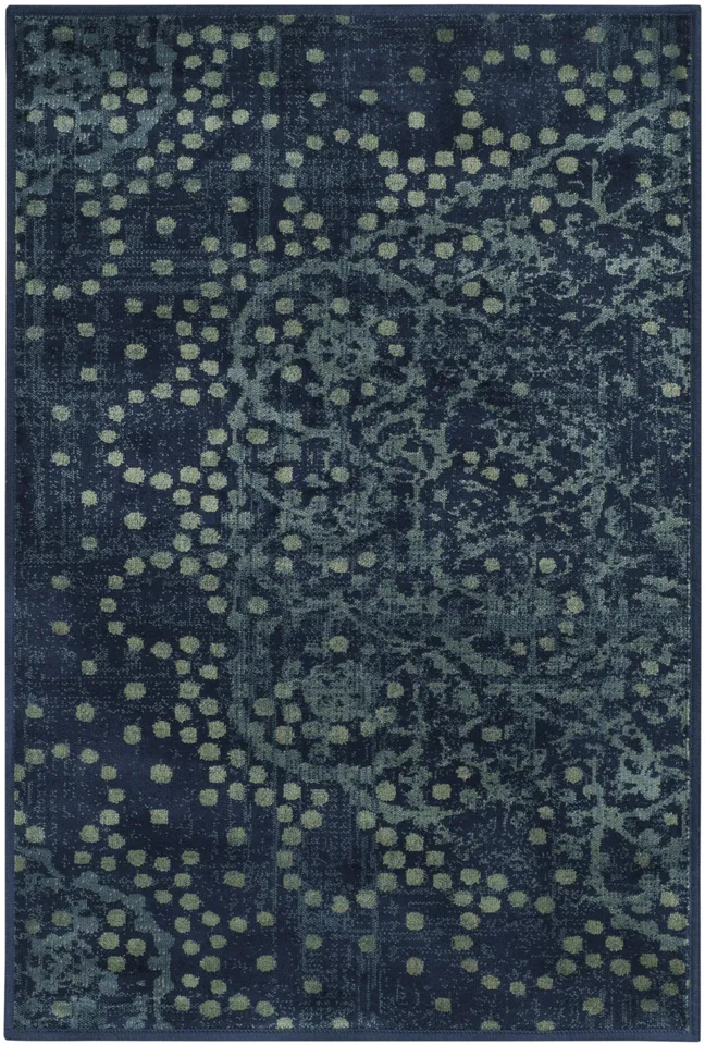 Arlo Home Woven Area Rug, CNV750-2330, Blue/Multi,  2' X 3'