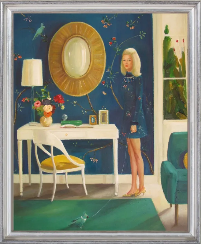 The Invisible Nature of Tansy Fairchild by Janet Hill for Artfully Walls