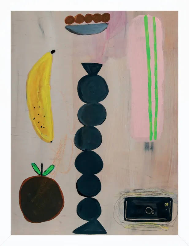 Still life with a phone vibration by Agata Królak for Artfully Walls