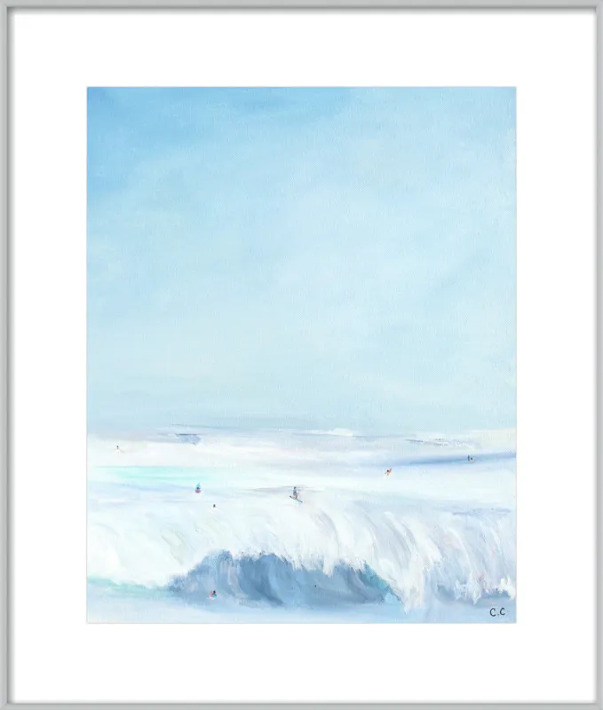 Wave Riders  by Caroline Chriss  for Artfully Walls