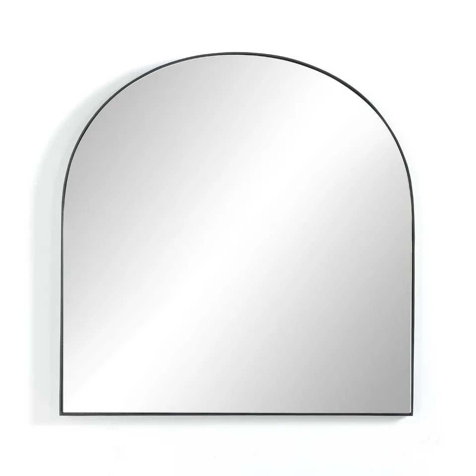 Georgina Wide Mirror - Iron Matte Black