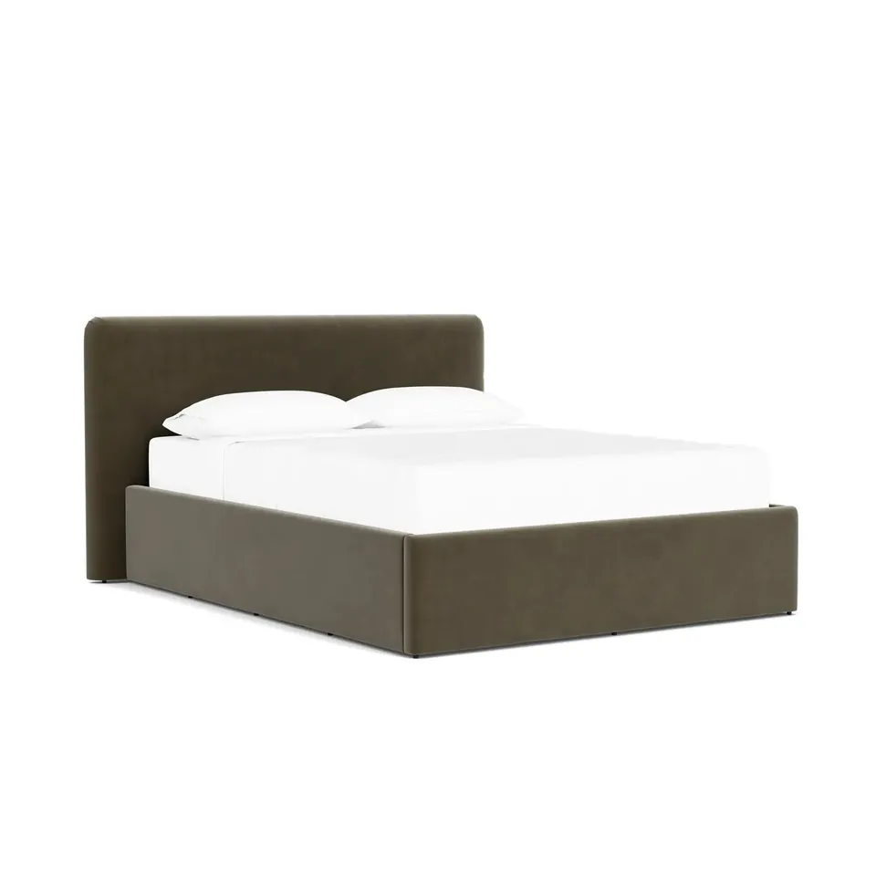The Citizenry Alpine Bed Low Headboard | California King | Brown