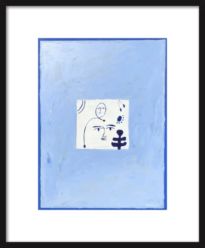 The Blues by Virginia Chamlee for Artfully Walls