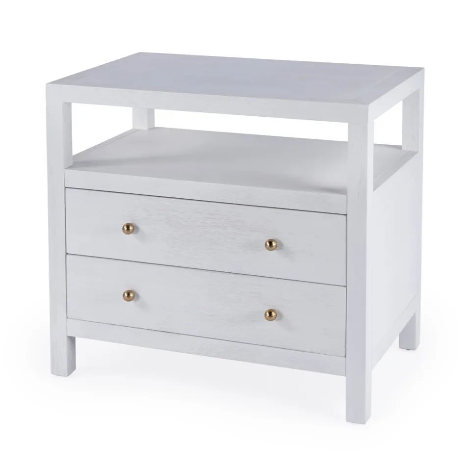 Nora White Nightstand