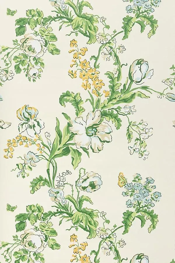 Maintenon Botanical Wallpaper