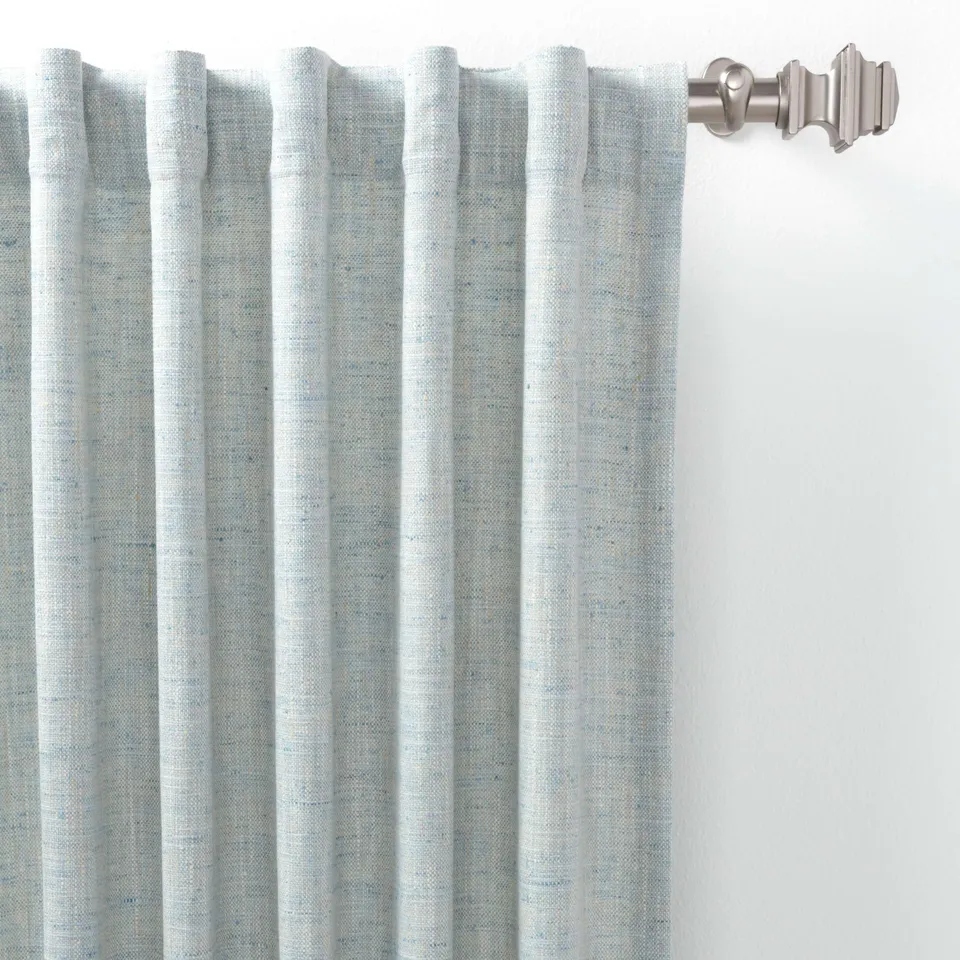 Greylock Soft Blue Indoor/Outdoor Curtain Panel