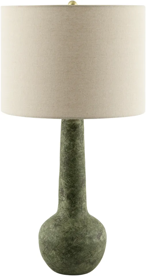 Beraliya  Hand Painted 26"H x 14"W x 14"D Accent Table Lamp