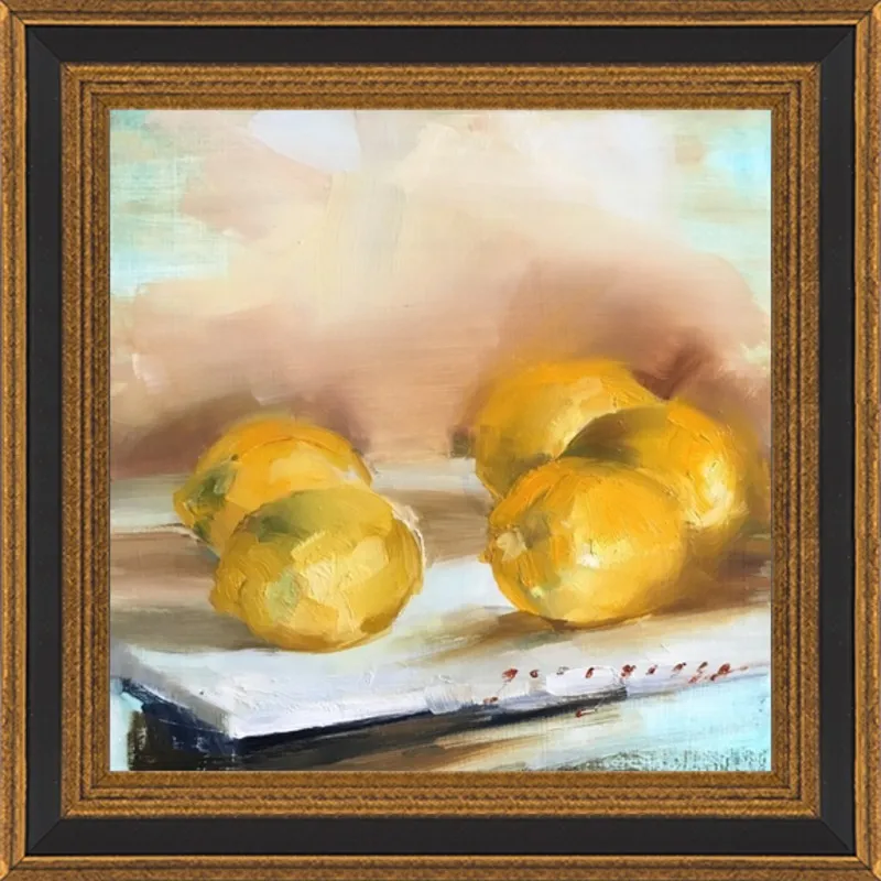 "Lemons" by Georgesse Gomez for Artfully Walls