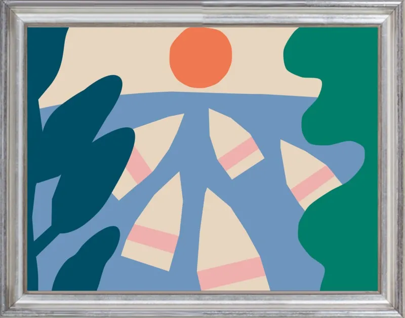 Tripoli Horizon by Anna Kovecses for Artfully Walls