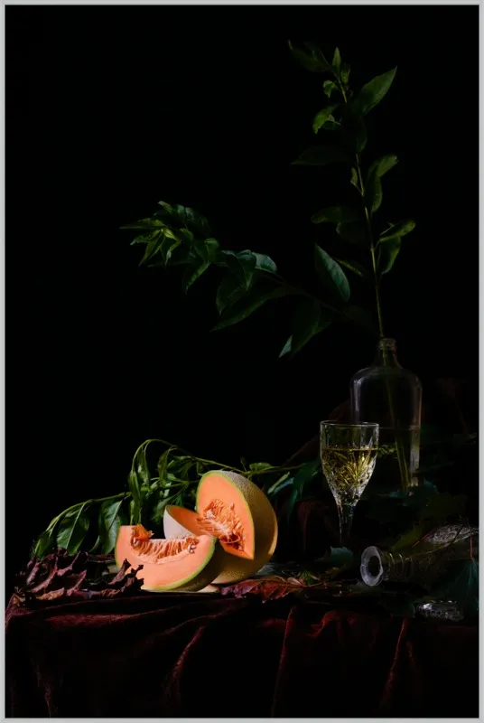 Cantaloupe by Dustin Halleck for Artfully Walls