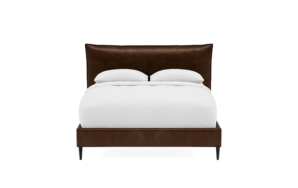 Skylar Leather Upholstered Bed