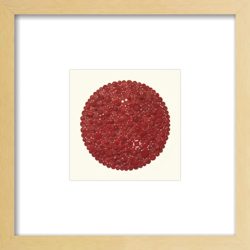 Red Target by Emeline Tate for Artfully Walls