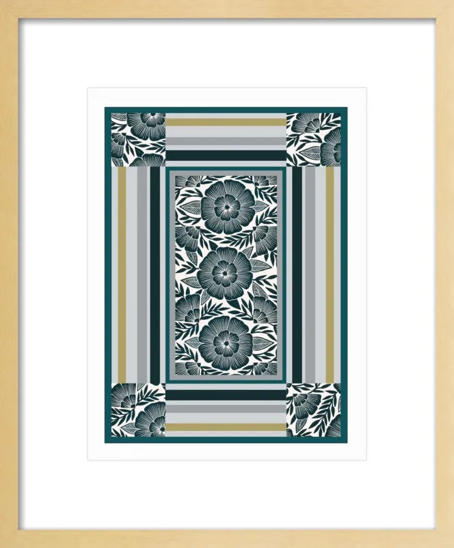 Botanical Frame 1 by Katharine Watson for Artfully Walls