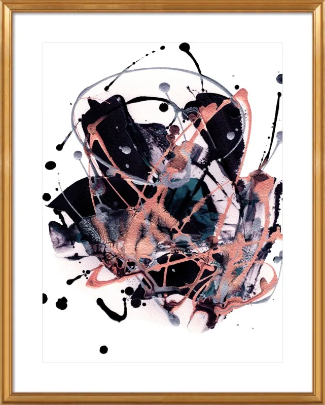 No Excuses 1, Just Peachy by Julia Di Sano for Artfully Walls